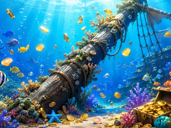 ภาพเกม Pirate Fishing ฉากที่ 1